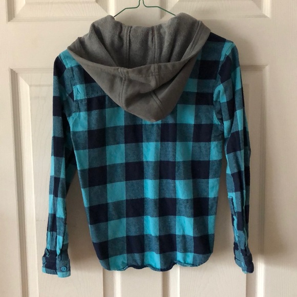 Kids Flannel Button-up Shirt - Picture 3 of 3